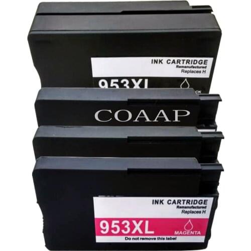 Compatible 953 953XL Ink Cartridge for HP OfficeJet Pro 7740 Wide Format Printer for hp953