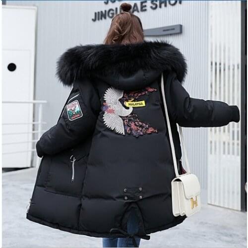 2019 Rushed Korean Easy Heavy Seta Lead Back Season Cotton Suit Woman Fashion Cloth Thickening Fund Cotton-padded Jacket Tide