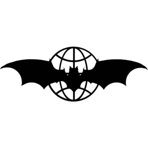 Personalized Bat Car-Sticker Automobiles Motorcycles Window Bumper Laptop Vinyl Decal PVC Decorative Goods Apply To Car Window