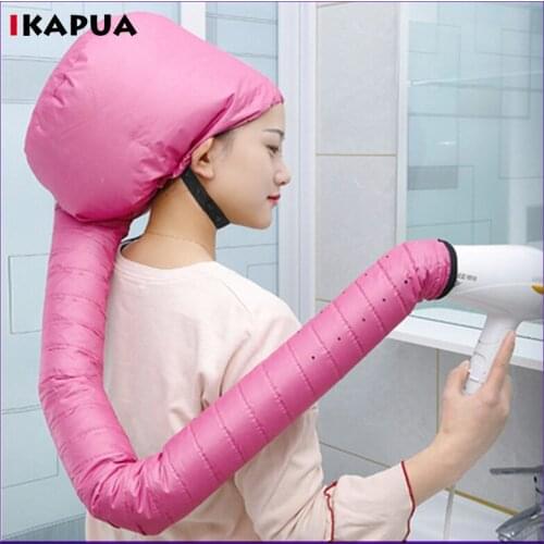 Portable Hair Dryer Hair Oiling Accessories Quick Drying Cap Bonnet Hood Hat For Lady Home Hairdressing