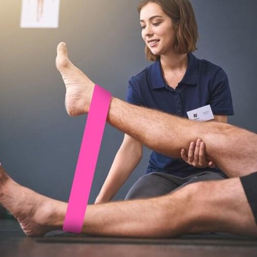 Rubber Resistance Booty Band Sport Yoga Fitness Workout Tension Pull Rope Circle Women Yoga Gym Energy Small Decor