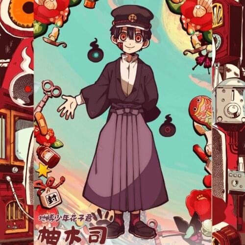 Anime Toilet Bound Jibaku Shounen Hanako Kun Cosplay Costumes Yugi Tsukasa Uniform Women Halloween Party Costumes For Men CS145