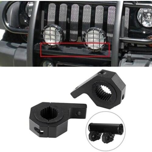 Universal 2pcs Mount Bracket Fog Driving Light Spotlight Clamp Bracket 15-30MM For Car Motorcycle Crash Bar Guard