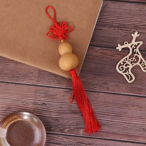 1Pc Lucky Pendant Chinese "to bring treasures" Knot Ancient Gourd Pendant Car Decoration Accessories