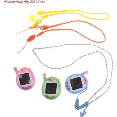 1PC Virtual Cyber Digital Pets Electronic Tamagochi Pets Retro Game Funny Toys Handheld Game Machine Gift For Kids Color Random