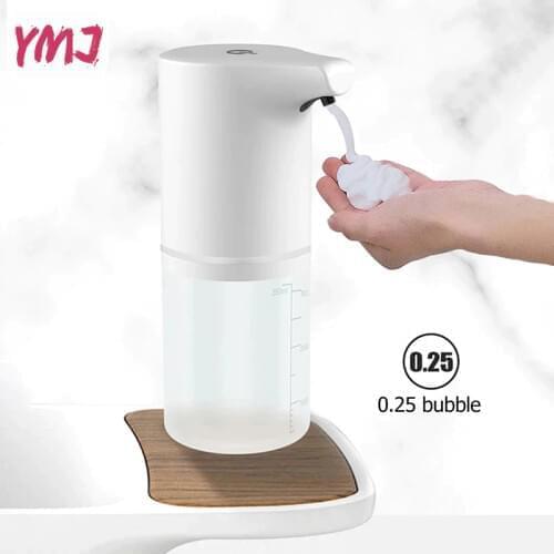 USB Charging Automatic Induction Foam Soap Dispenser 0.25s Intelligent Touchless Sensor Foam Dispenser Soap Dispenser Auto 350ML