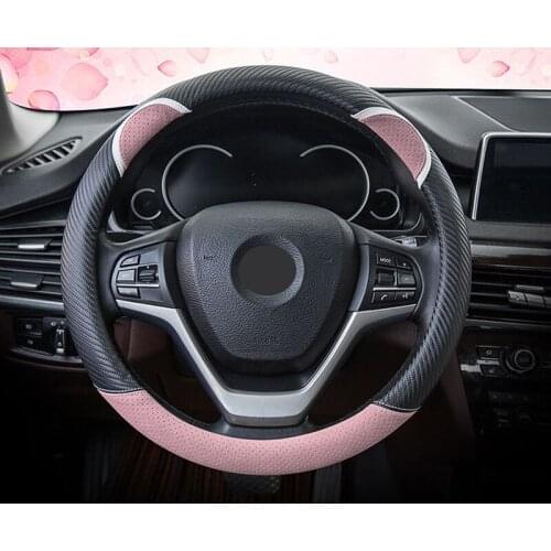 Car Styling Car Steering Wheel Cover Car Steering Wheel Cover Car Comfort and Breathable Steering Wheel Protective Cover