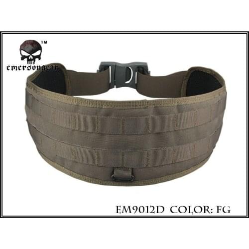 EMERSON LBT1647B Style Molle Belt Airsoft Painball Wargame Foliage Green EM9012D Waist Support