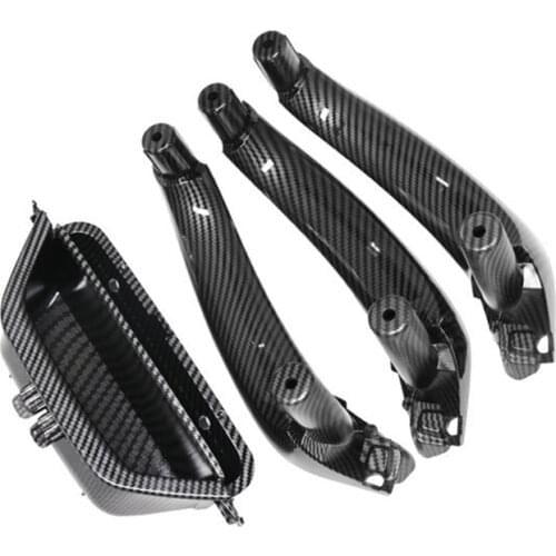 LHD RHD Car Left Front Interior Door Handle Panel Handle Pull Trim Cover For BMW X3 X4 F25 F26 2010-2017 Auto Accessories