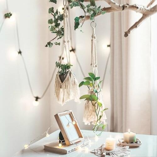 Hot sales good quality 100% handmade plant hange hanging plant indoor pot hanger plant hanger