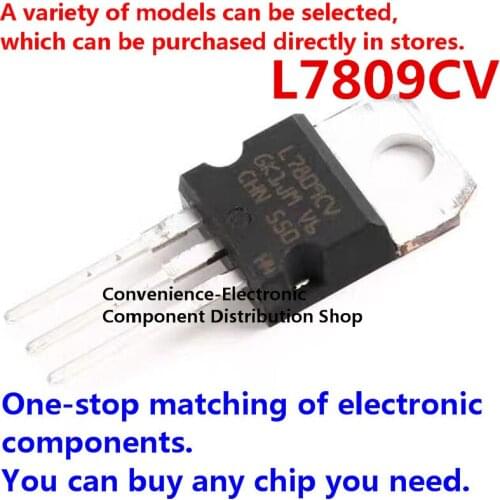 10PCS/PACK L7809 L7809CV L7809C 7809CV TO-220 Three-terminal Voltage Regulator Chip TO220 IC