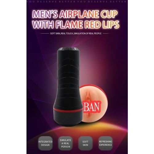 Oumei Male Masturbator Cup Sex Toys Silicone Vagina Adult Endurance Exercise Sex Products Vacuum Pocket Cup for Men Masturbation