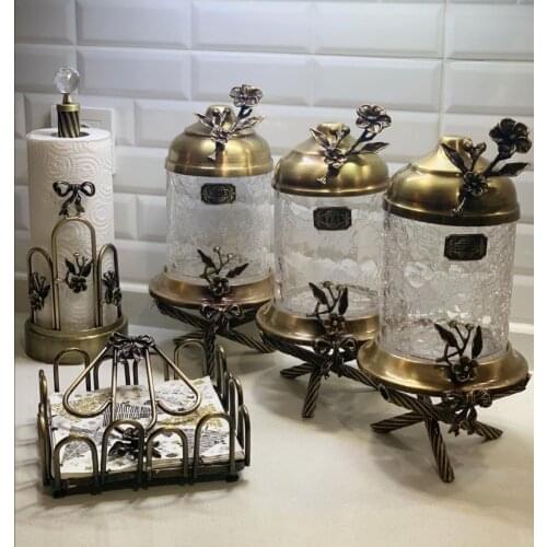 Jar Set-Napkin Holder-Bar Set