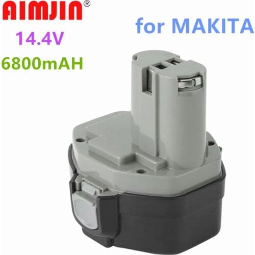 New 14.4V 6800mAh NI-MH Power Tool Battery for MAKITA 14.4V Battery for Makita PA14,1422,1420,192600-1, 6281D 6280D