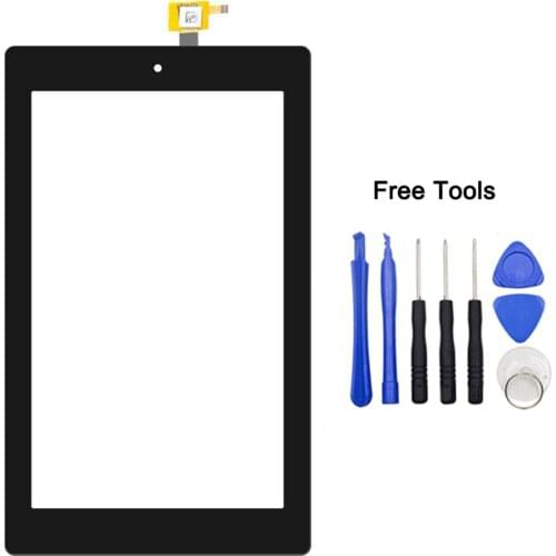 New Original Touch Screen For Amazon Fire HD 7 2019 HD7 9th Gen M8S26G Outer Digitizer Front Glass Panel Replacement