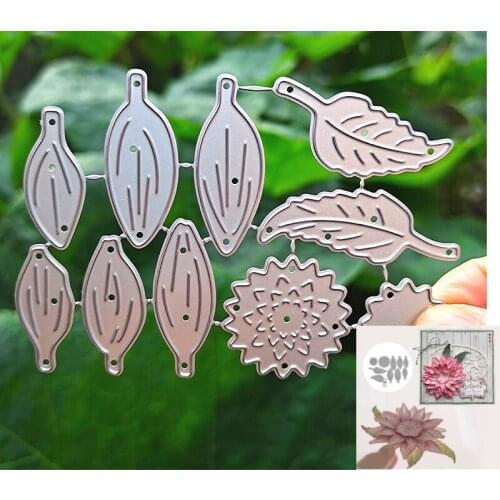 Suitable for metal cutting die and scrapbook diy paper processing new 3D photo album greeting card flower mold 2020 NEW