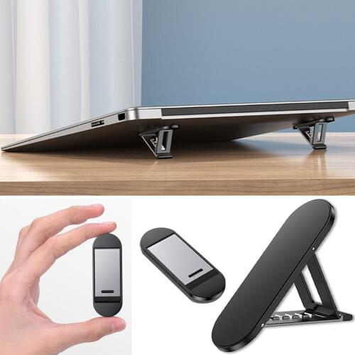 Laptop Stand Notebook Stand Universal Invisible Laptop Stand Portable Cooling Pad Adjustable Bracket for MacBook Air /Pro