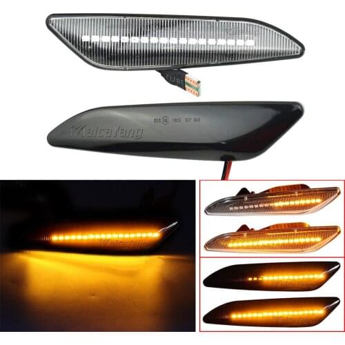 2Pcs For Alfa Romeo 147/156 Fiat Tipo 356 Lancia Ypsilon Delta MK3 Car LED Side Marker Light Arrow Turn Signal Lamp Repeater