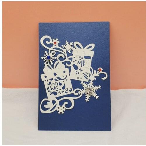 Cutting Templates Christmas New Metal Die Cutters For Scrapbooking Crafts Photo Album Notebook Stencils Molds Card Making Diy