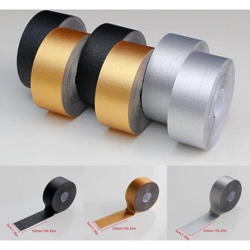 Corner Strip DIY Corner Decor Tape PVC Self-Adhesive Waterproof Non-Slip Stair Foor Stickers Bathroom Kitchen Stickers 3X500CM