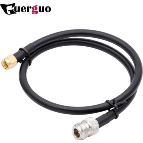 10PCS 30CM 12" For Antenna Intercon/WIFI/GSM/3G/GPS/4G Module Coaxial RF Connector SMA Male to N Female with RG58 Cable