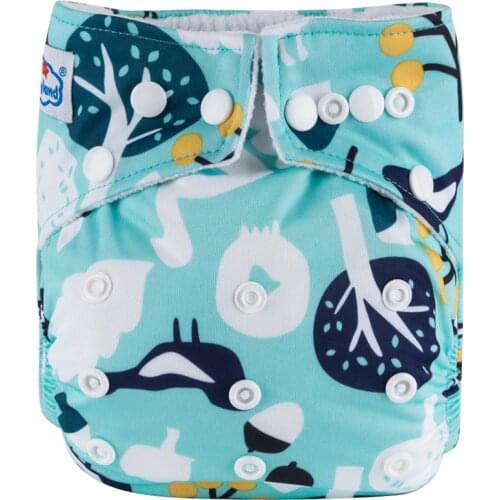 Land Baby One Size Fits All Baby Cloth Diapers 25pcs A Lot NewBorn Nappy Covers Waterproof Protable Diapers Reusable Designs