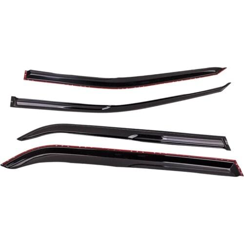 4x Window Vent Visors Rain Guards Deflector Shade For Ford Explorer 2011-2019