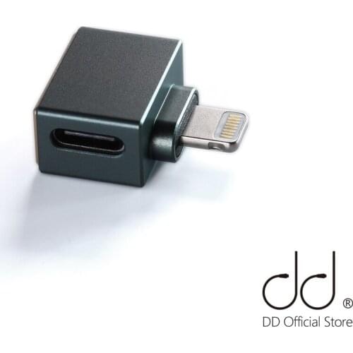 DD ddHiFi TC28i Light-ning Male to TypeC Female OTG Adapter to Apply USBC Earphones / Decoding Cables / Decoders on iOS Devices