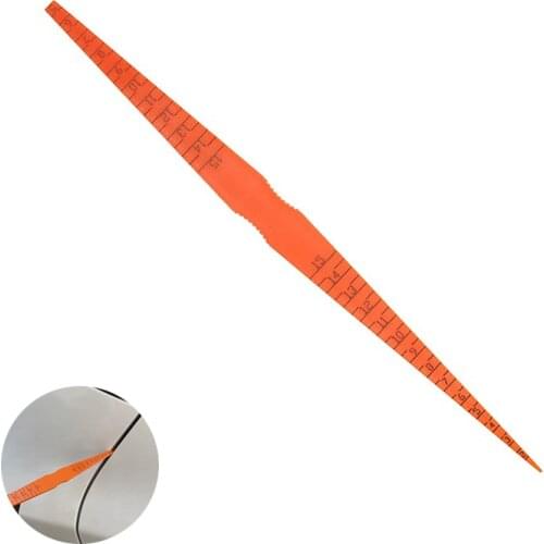 Car Door Panel Gap Alignment Gauge Moulding Alignment Gauge Measuring Tool Taper Gauge Scale Wedge Feeler Gauge For Auto