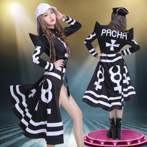 Bar ds costumes hip-hop singer performing jazz dance club dance clothes