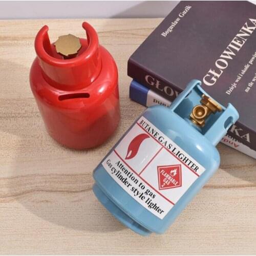 Creative Piggy Bank Gas Tank Shape Saving For Coin Children Gift Home Decoration Cash Container Money Box