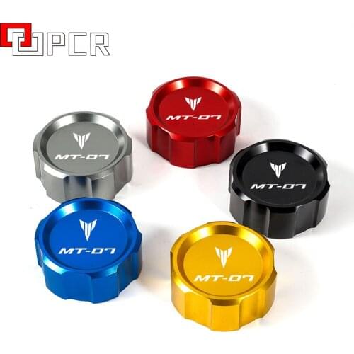 Motorcycle Brake Cylinder Fluid Reservoir Cover Oil Cap For Yamaha MT-07 MT 07 mt07 FZ07 2014-2021 2020 2019 High Quality