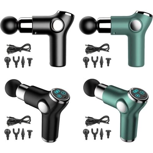 Mini Fascia Massager Gun Deep Tissue Vibration Pain Relief Device for Neck Body Electric Massager Relaxation Pain Relief