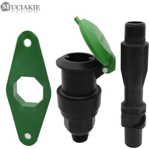 3/4'' Male Threaded Rapid Intake Water Valve Kit Garden Irrigation Connector Lawn Drip Irrigation System Quick Coupling Valve