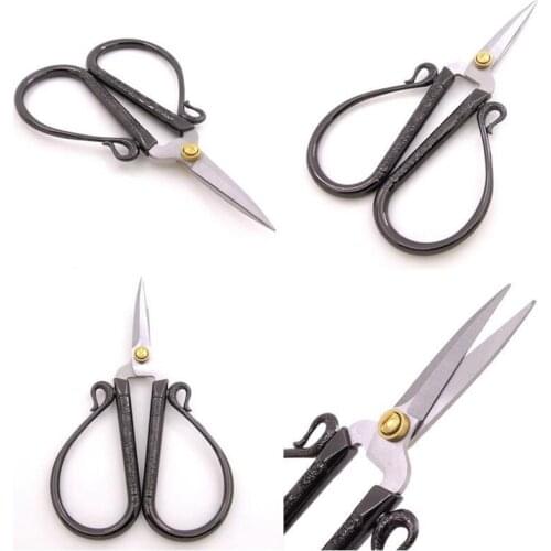 Scissors For Handwork Cutter Ceremonial Wedding Ribbon-cutting Tools Scissors Sewing Crafts Stainless Steel Gold Sewing Scissors