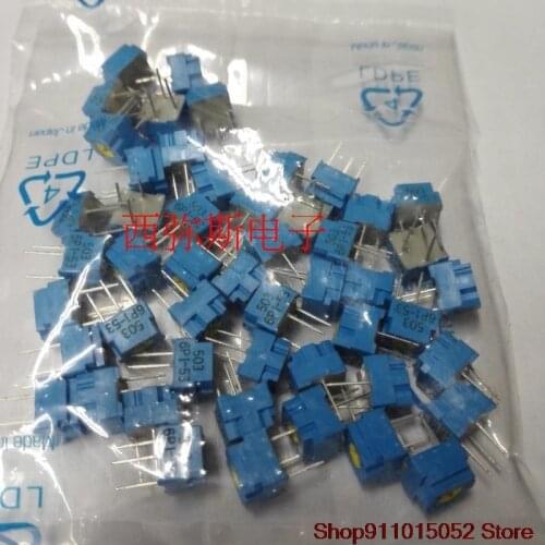 10 PCS 100% original Japan TOCOS lap precision adjustable resistance GF063P1 - B503K B50K potentiometer