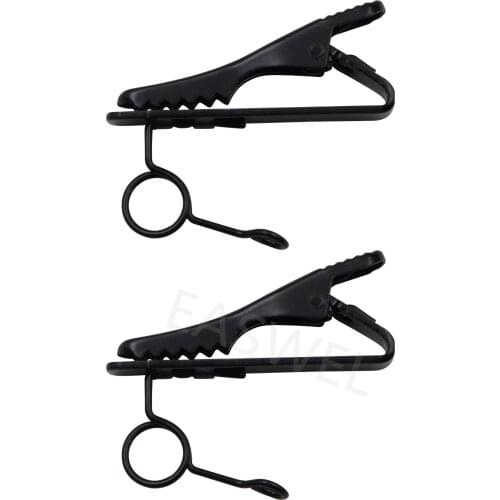 Replacement Lavalier Microphone Tie Clip for ME2 Sony Shure Audio Technica