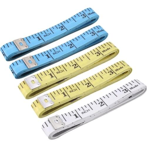 Uxcell Cloth Tape Measure for Body 150cm 60 Inch 300cm 120 Inch Metric Soft Dual Sided Measuring Tool for Tailor Sewing