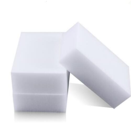 10 Pcs Eco-Friendly sponge 10*6*2cm White Melamine Sponge Eraser Kitchen Cleaning Tools Melamine Cleaner