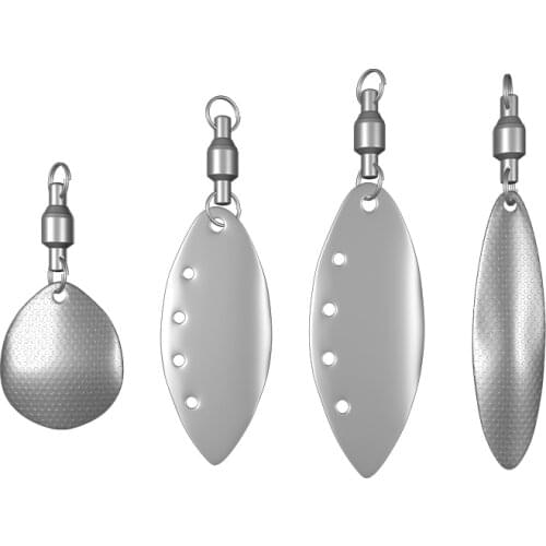 10Pcs/Lot Fishing Lures Wobbler Spinner Bait Spoon Artificial Bass Hard Sequin Paillette Metal Steel Hook Lures