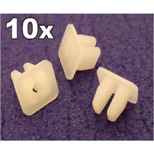 10x For Honda Screw Grommets Expanding Nuts- M4 Screw & Fits into an 8mm Square Hole