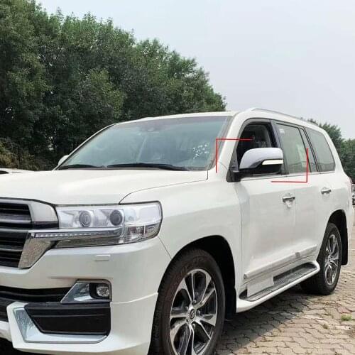 2PCS For Toyota Land Cruiser Prado 2009-2020 Land Cruiser 2012-2020 Dynamic LED Turn Signal Light Side Wing Rearview Mirror