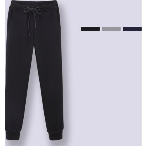 MRMT 2021 Brand Spring Autumn Mens Trousers Leisure Small Feet Loose Pants for Male Pure Cotton Closing Trouser