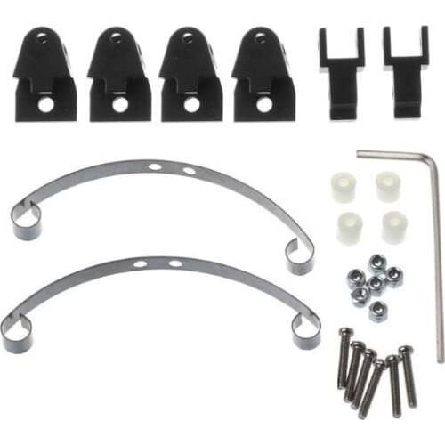 Steel Leaf Spring Suspension Set for WPL Henglong B14 B16 B24 B36 Ural Q60 Q61 Q62 Q63 Q64 4X4 6X6 Truck & Crawer