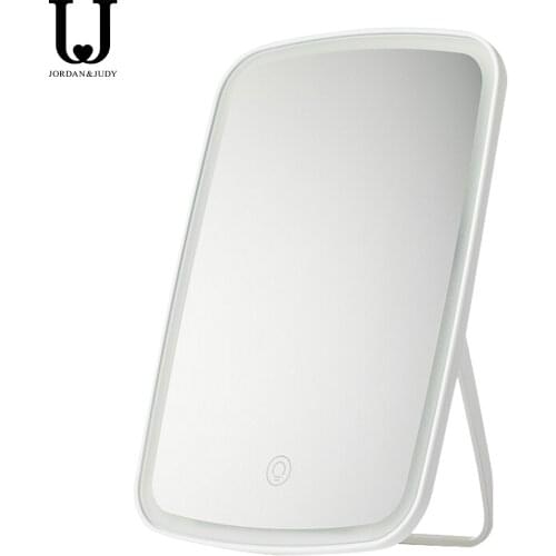 YouPin Makeup Mirror with LED Cosmetic Mirror with Touch Dimmer Switch Battery Operat Stand for Tabletop Bathroom Bedroom Travel