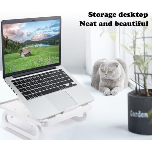 Computer Storage Bracket Removal Folding Heat Dissipation Increasing Bracket 10 Gear Lifting Laptop Bracket Computer Accessories