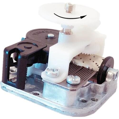 DIY music box mechanism with rotating plate Christmas gifts unusual gift