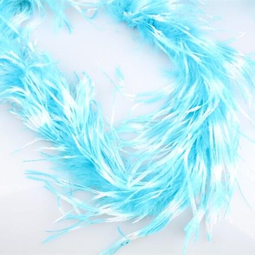 New Arrival 2 Yards/Lot Luxury Multiple Colors OSTRICH MARABOU FEATHER BOA - Dance, Costume, Burlesque DIY Accessories