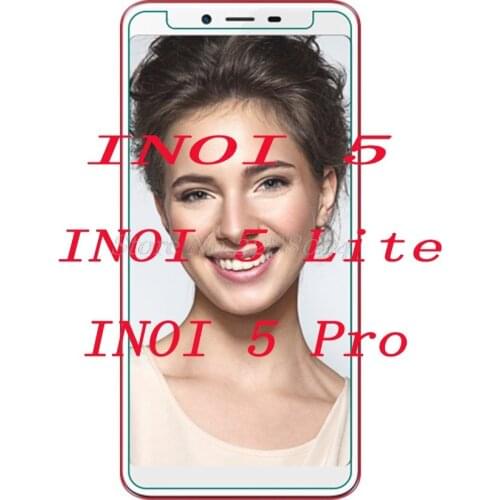 Smartphone 9H Tempered Glass for INOI 5 / Lite / Pro 5pro 5.5" Explosion-proof Protective Film Screen Protector cover phone