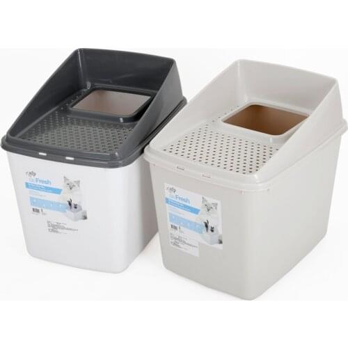 Top-in cat litter pot fully enclosed deodorant super extra large cat toilet supplies deodorant anti-splashing cat toilet